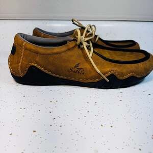 Men's Casual Shoes Comfortable Soft Leather Ankle Boots High Top Walking Botas